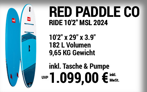 2024 RED PADDLE CO 1099 MAIN SUP Showroom 2024 Red Paddle Co RIDE 10222x2922x3 v2.922 