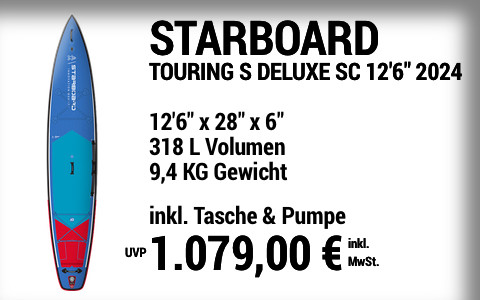 2024 STARBOARD 1079 MAIN SUP Showroom 2024 Starboard TOURING S DELUXE SC  12622x2822x622