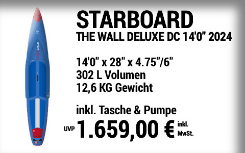 2024 STARBOARD 1659 MAIN SUP Showroom 2024 Starboard THE WALL  14022x2822x4.7522