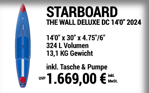 2024 STARBOARD 1669 MAIN SUP Showroom 2024 Starboard THE WALL  14022x3022x4.7522