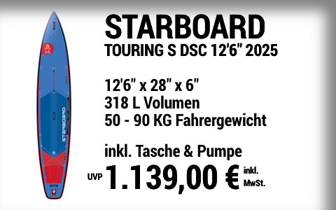 2025 STARBOARD 1139 MAIN SUP Showroom 2025 Starboard TOURING S DELUXE SC  12622x2822x622