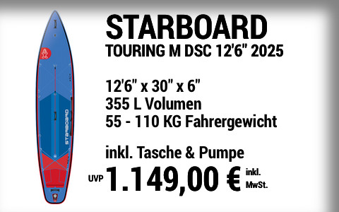 2025 STARBOARD 1149 MAIN SUP Showroom 2025 Starboard TOURING M DELUXE SC  12622x3022x622