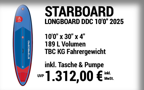 2025 STARBOARD 1312 MAIN SUP Showroom 2025 Starboard LONGBOARD DELUXE DC  10022x3022x422