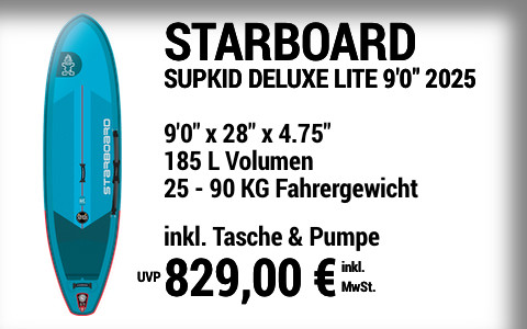 2025 STARBOARD 829 MAIN SUP Showroom 2025 Starboard SUPKID DELUXE LITE  9022x2822x4.7522